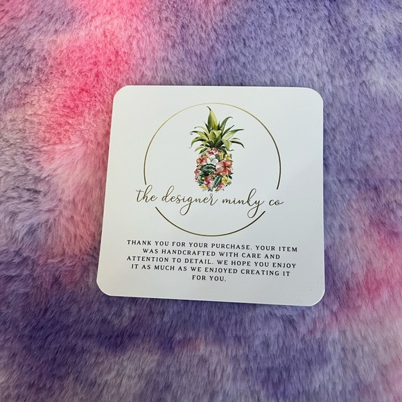 ❣️🆕The Designer Minky Co. Large Minky Makeup Bag❣️ - Picture 5 of 7